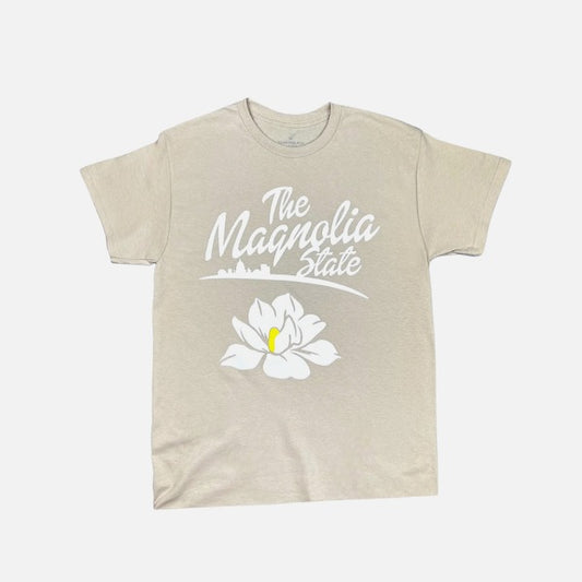 Magnolia State T- shirt - Sand