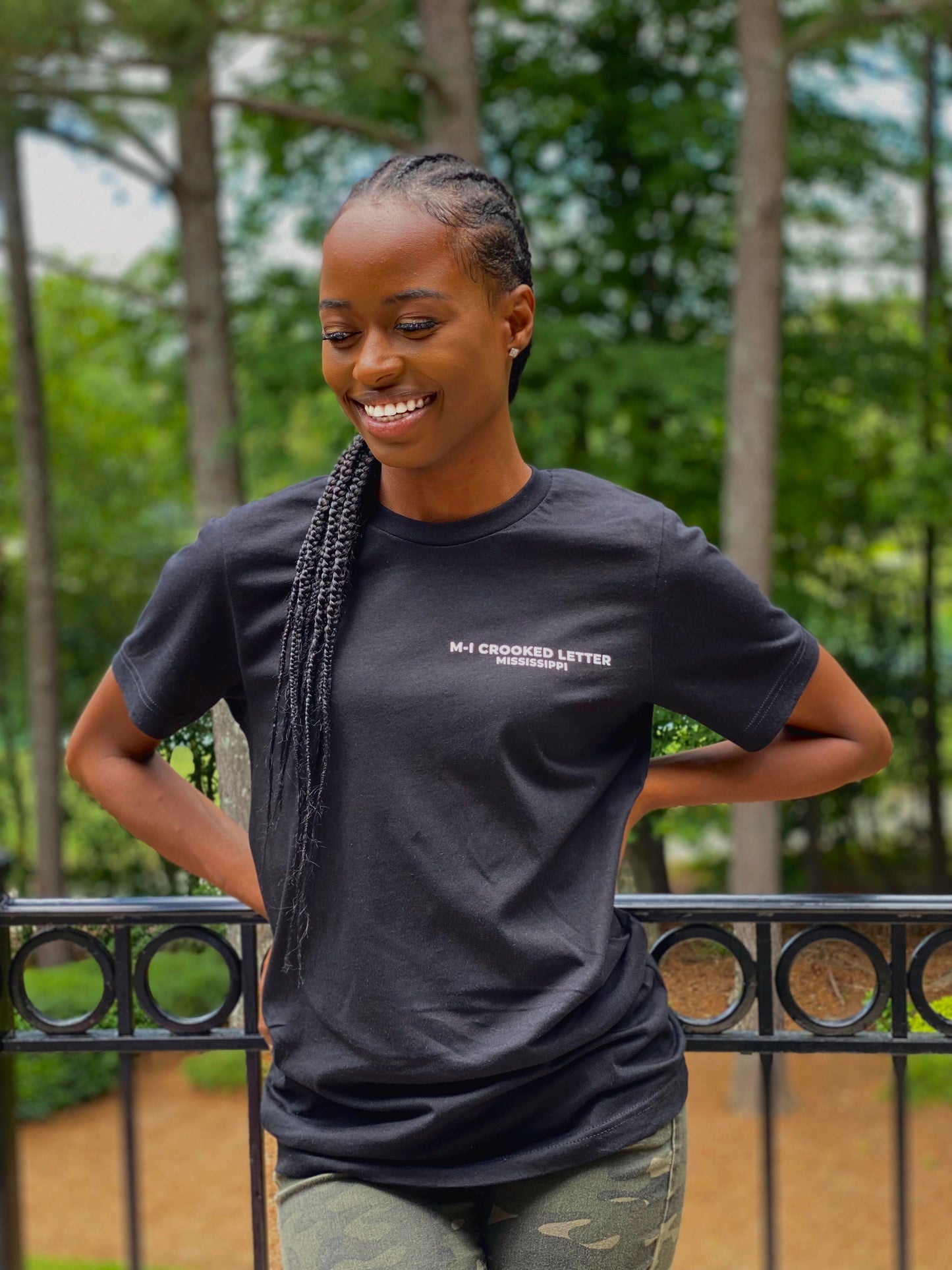 Mississippi M-I crooked letter shirt